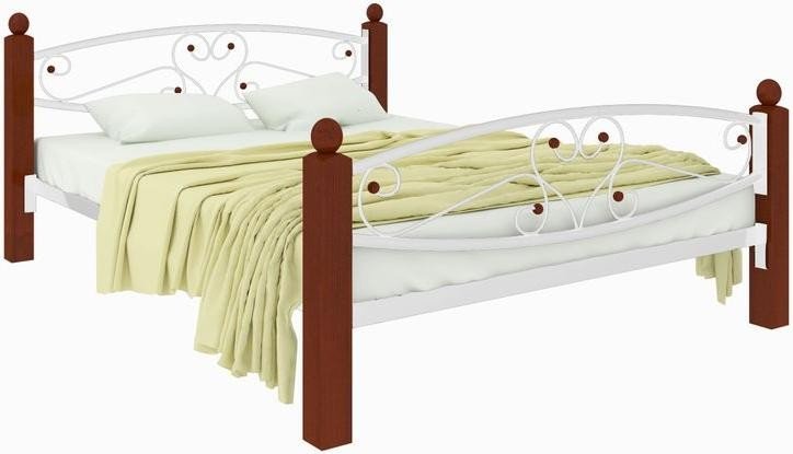 Кровать металлическая Каролина Lux Plus
